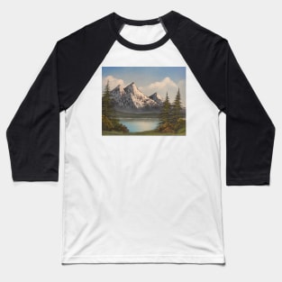 Mountain Peaks Baseball T-Shirt